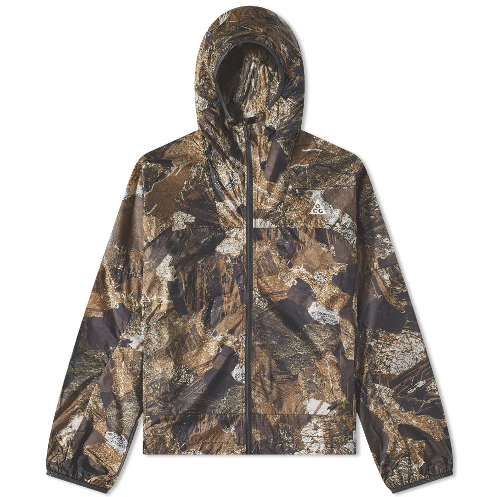 Nike ACG 'Cinder Cone' Jacket in Ironstone / Dark Smoke Grey / Summit White