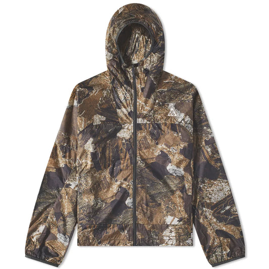 Nike ACG 'Cinder Cone' Jacket in Ironstone / Dark Smoke Grey / Summit White