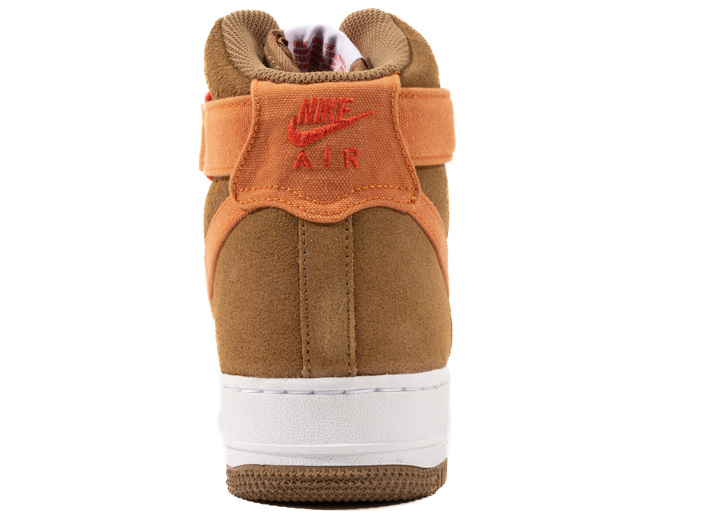 Nike Air Force 1 High '07 LX in Dark Driftwood / Hot Curry / White