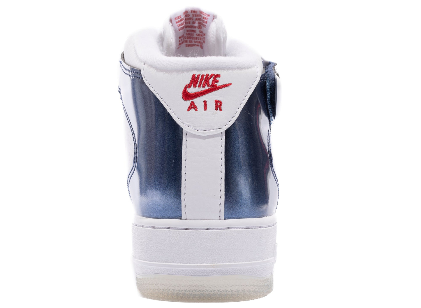 Nike Air Force 1 Mid QS 'Independence Day' in White / University Red / Midnight Navy / White