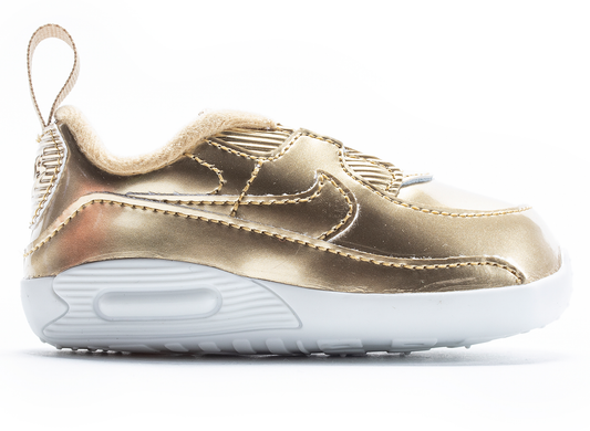 Nike Air Max 90 Crib QS 'Medal Pack' in Metallic Gold / Club Gold