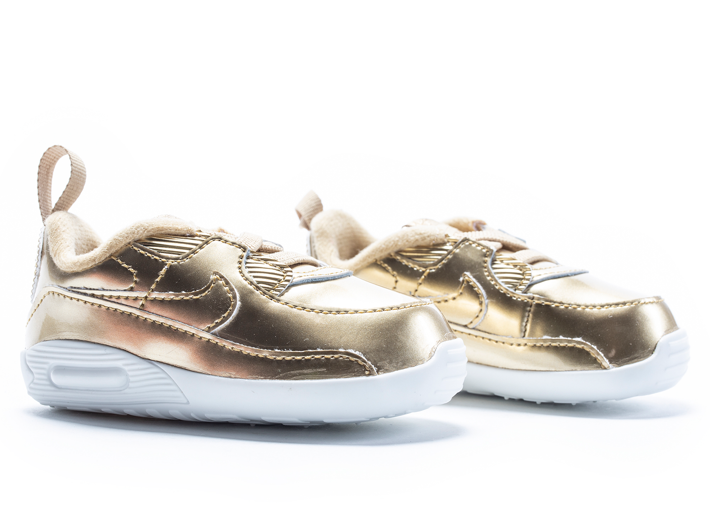 Nike Air Max 90 Crib QS 'Medal Pack' in Metallic Gold / Club Gold
