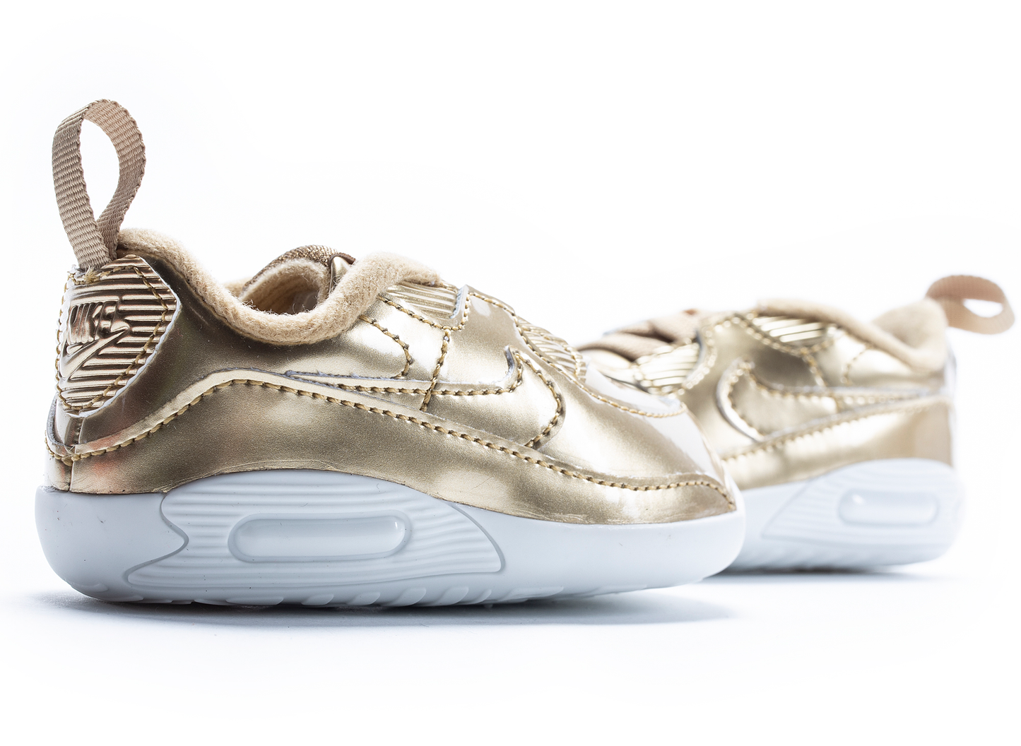 Nike Air Max 90 Crib QS 'Medal Pack' in Metallic Gold / Club Gold