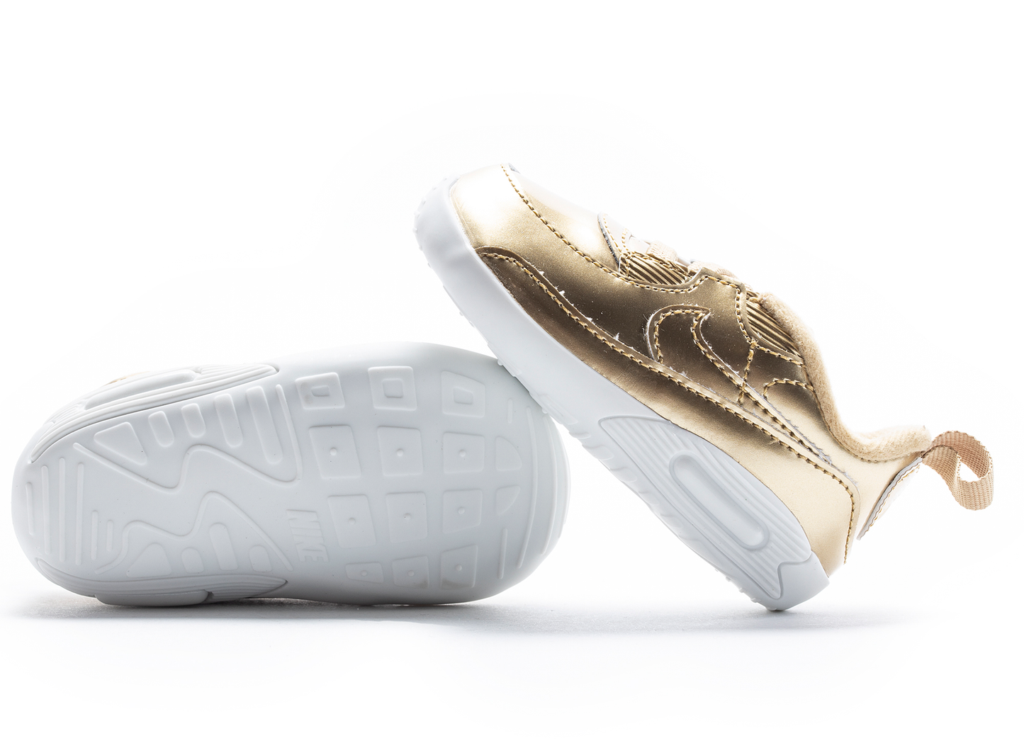 Nike Air Max 90 Crib QS 'Medal Pack' in Metallic Gold / Club Gold