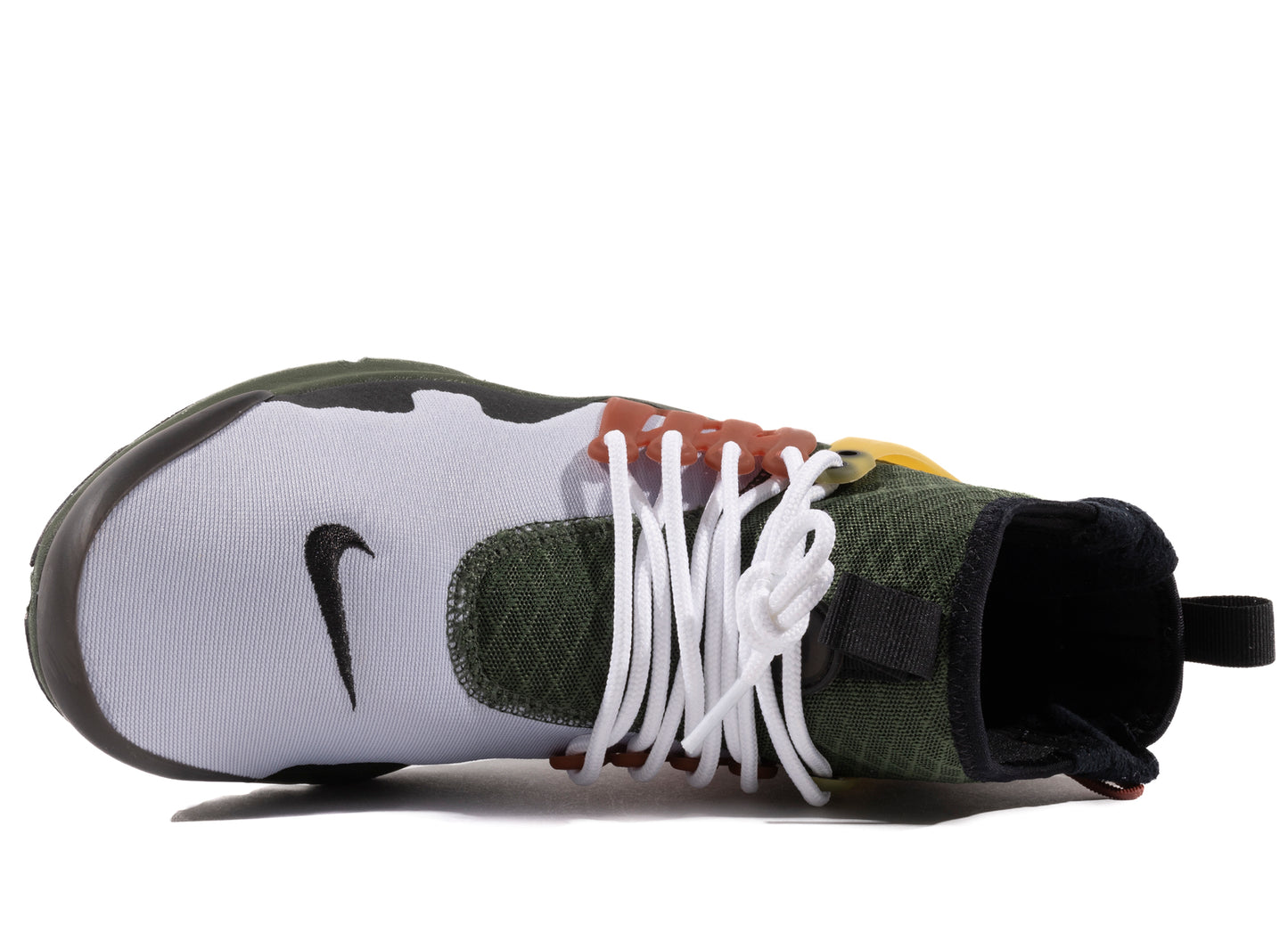 Nike Air Presto Mid Utility in Carbon Green / Black / Ghost / Pollen