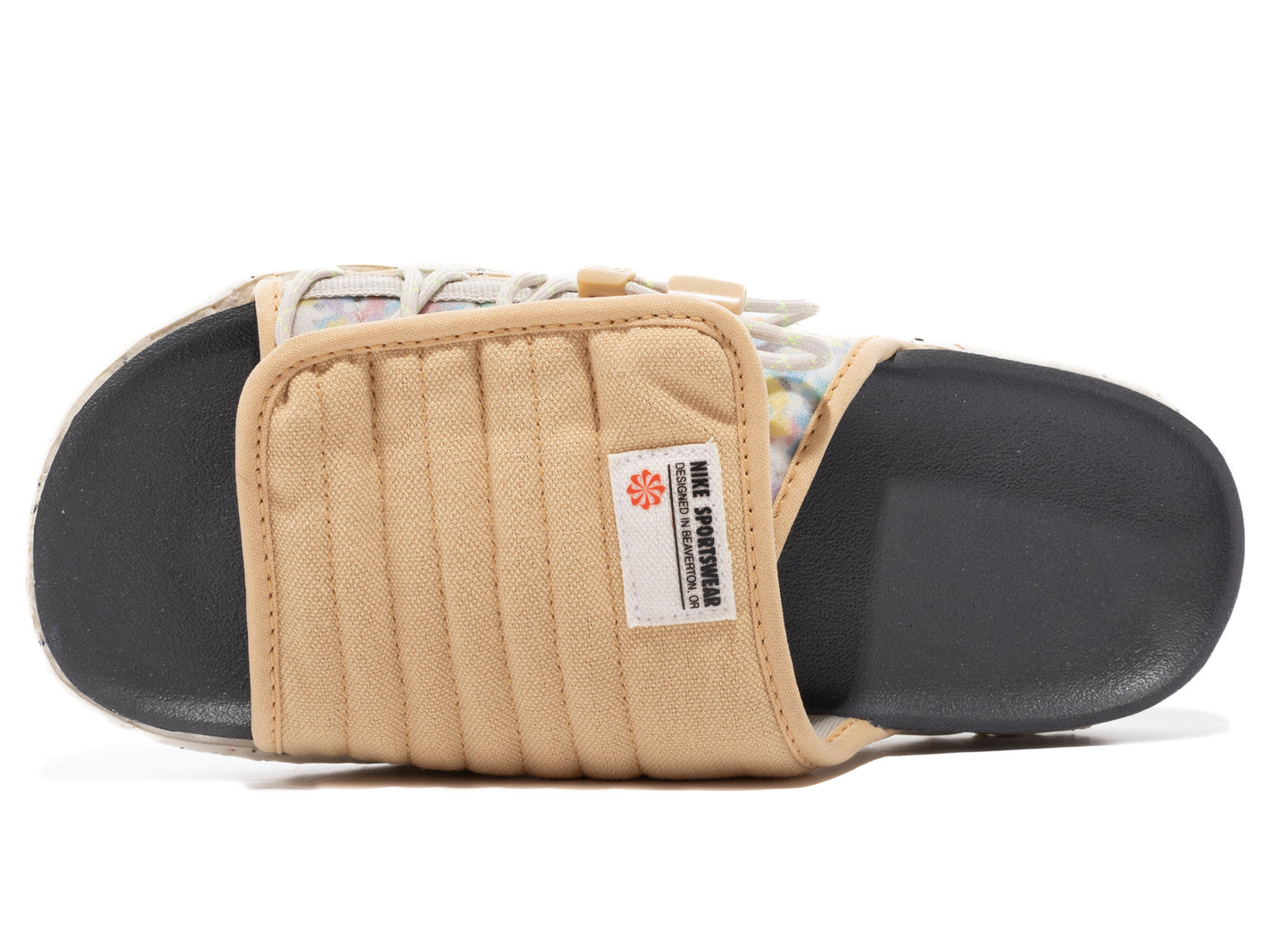 Nike Asuna 2 NN Slide 1 in Sesame / Mantra Orange / Light Bone / Sail