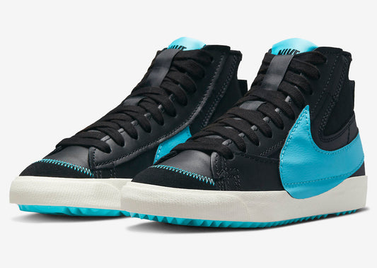 Nike Blazer Mid '77 Jumbo in Black / Baltic Blue