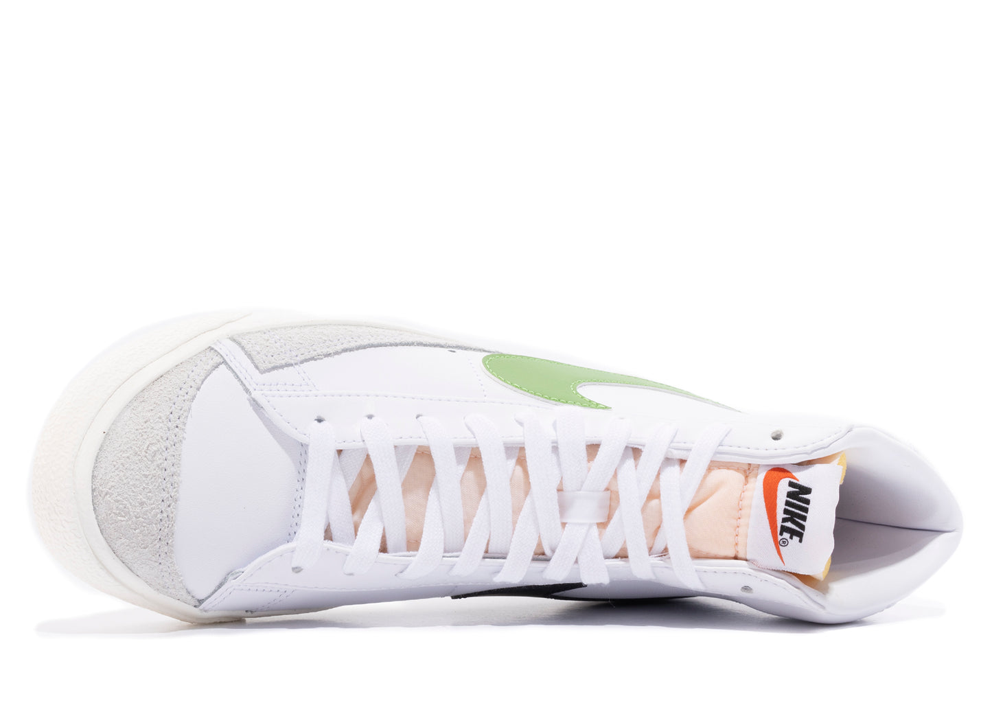 Nike Blazer Mid '77 Vintage in White / Chlorophyll / Black / Sail - view 4