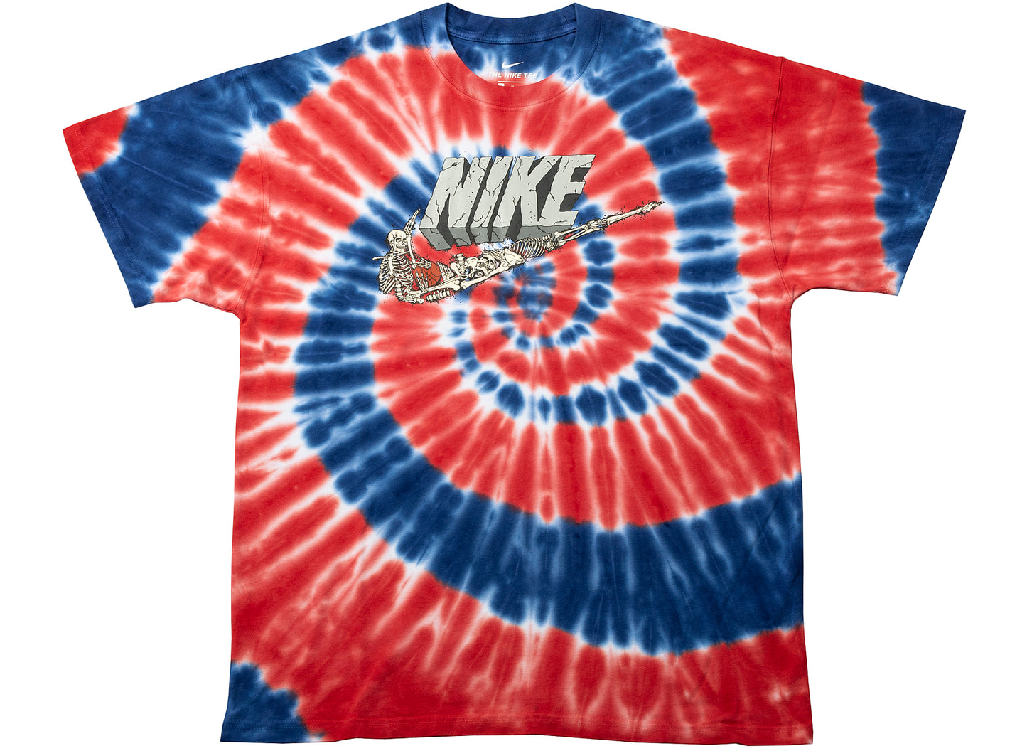 Nike Exploration Series Dream Team East Tee in White / Blue Void