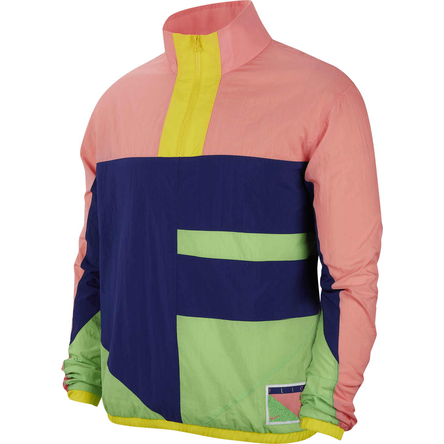 Nike Flight Men's Basketball Jacket in Regency Purple / Bleached Coral / Pink Gaze