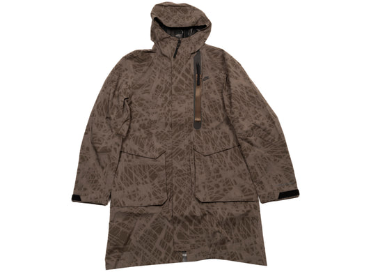 Nike NSW Storm-Fit ADV Tech Pack Parka in Iron Stone / Black