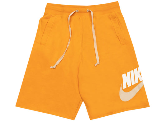 Nike Sportswear Essentials Alumni Shorts in Kumquat
