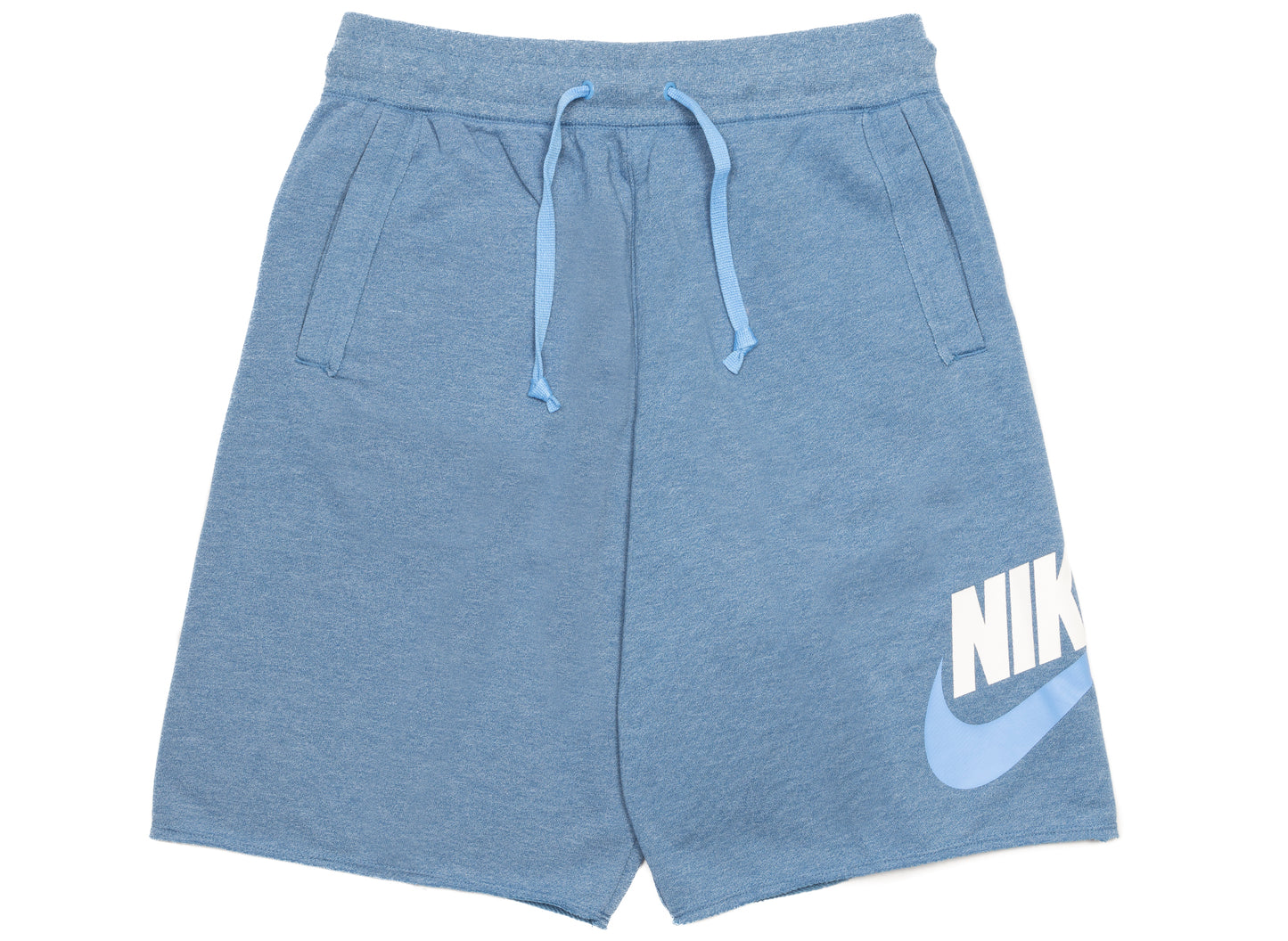 Nike Sportswear Essentials Alumni Shorts in Dark Marina Blue / Heather