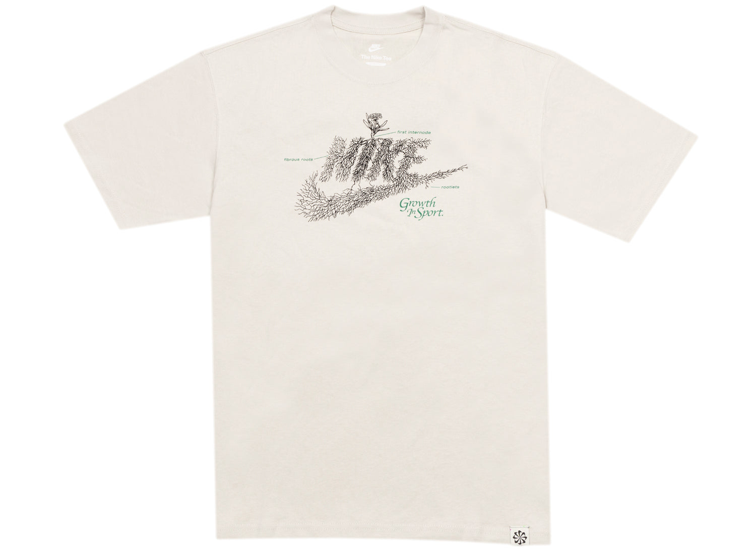Nike Sportswear Graphic Tee in Light Bone