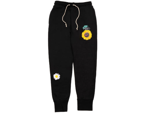 Nike Sportswear HBR-S FT Pants in Black / Washed Teal