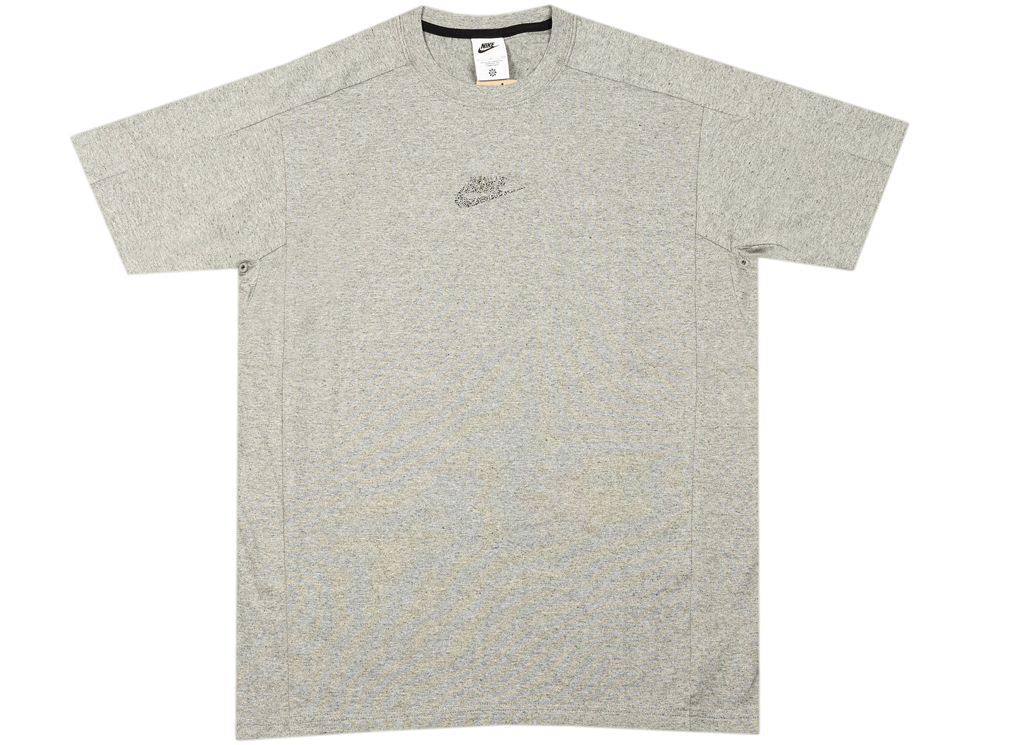 Nike Sportswear Revival Jersey Top in Black / Heather