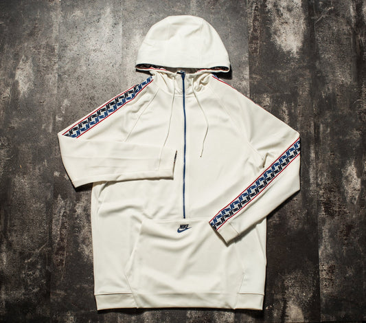 Nike Sportswear Taped Half Zip Hood Poly