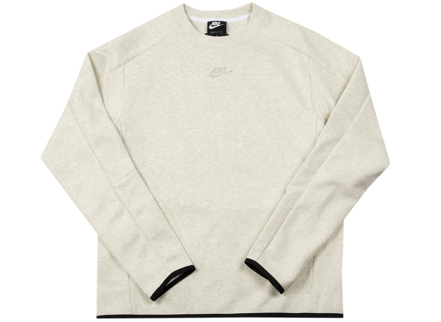 Nike Sportswear Tech Fleece Fleece Crewneck in Weiß