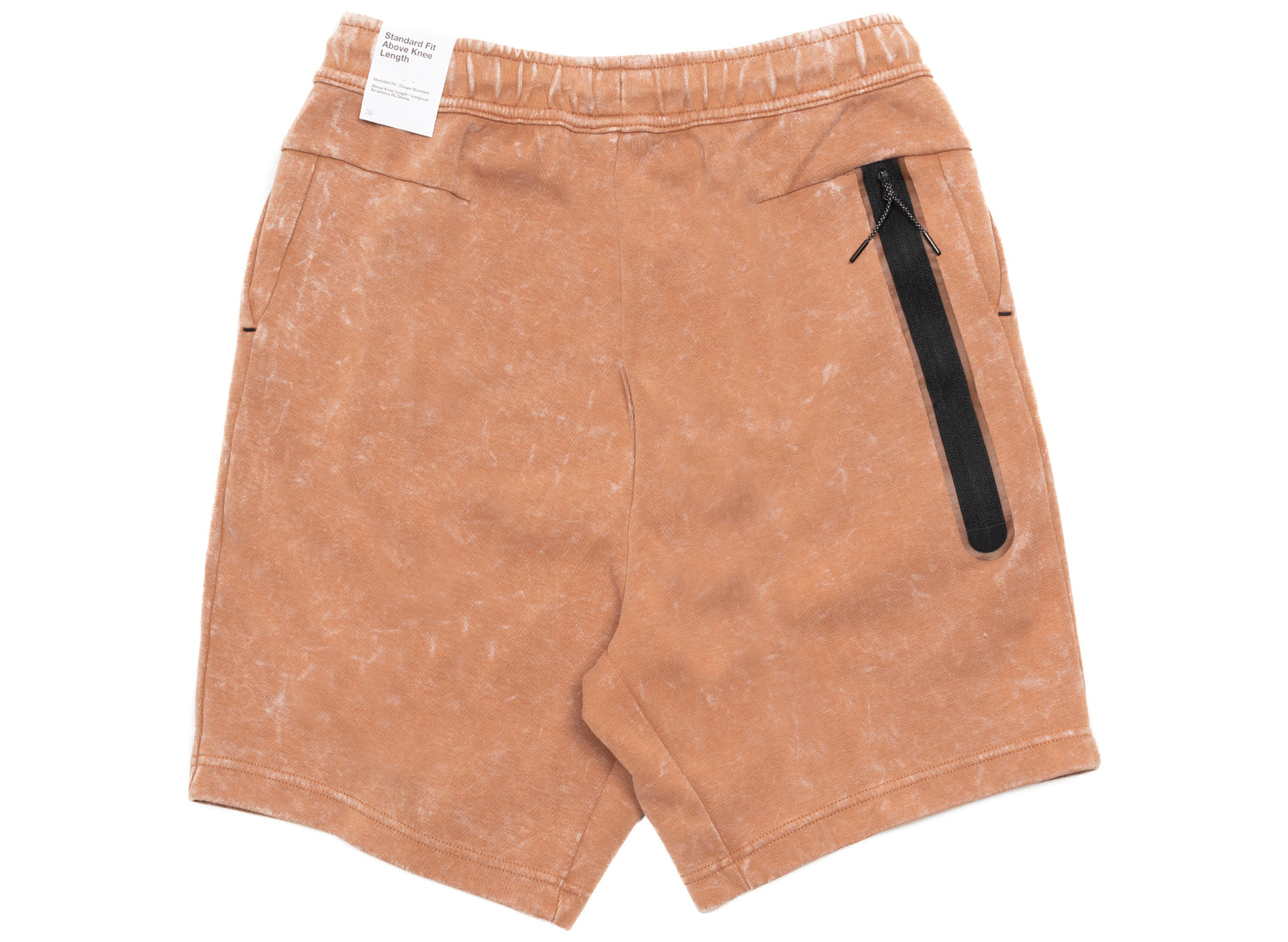 Nike Sportswear Tech Fleece Shorts in Mineral Clay / Black - view 2