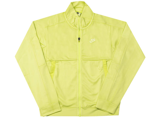 Nike Sportswear Washed Revival Jersey Jacket in Light Lemon Twist / Clear