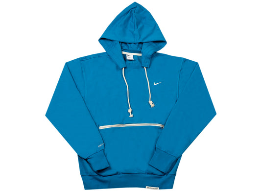 Nike Standard Issue Pullover Hoodie in Imperial Blue / Pale Ivory