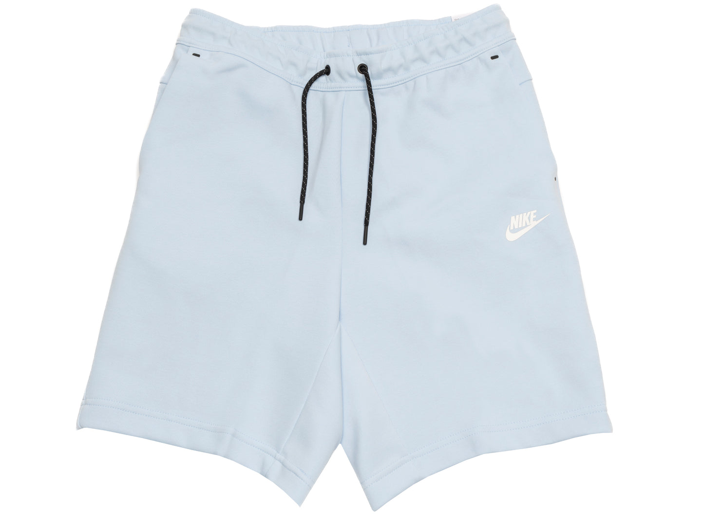 Nike Tech Fleece Shorts in Celestine Blue / White