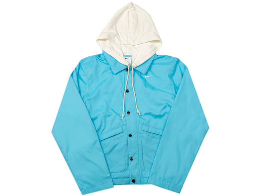 Nike Therma-Fit Standard Issue Full Zip Jacket in Baltic Blue / Sail / Pale Ivory