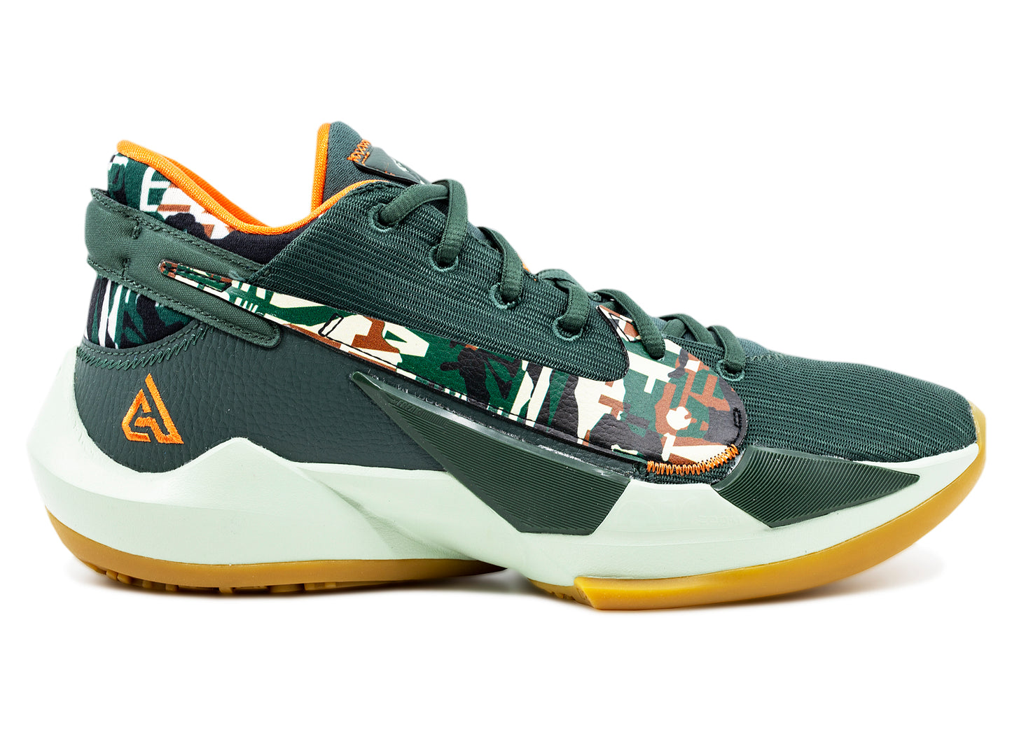 Nike Zoom Freak 2 "Ashiko" in Vintage Green / Pistachio Frost / Camellia