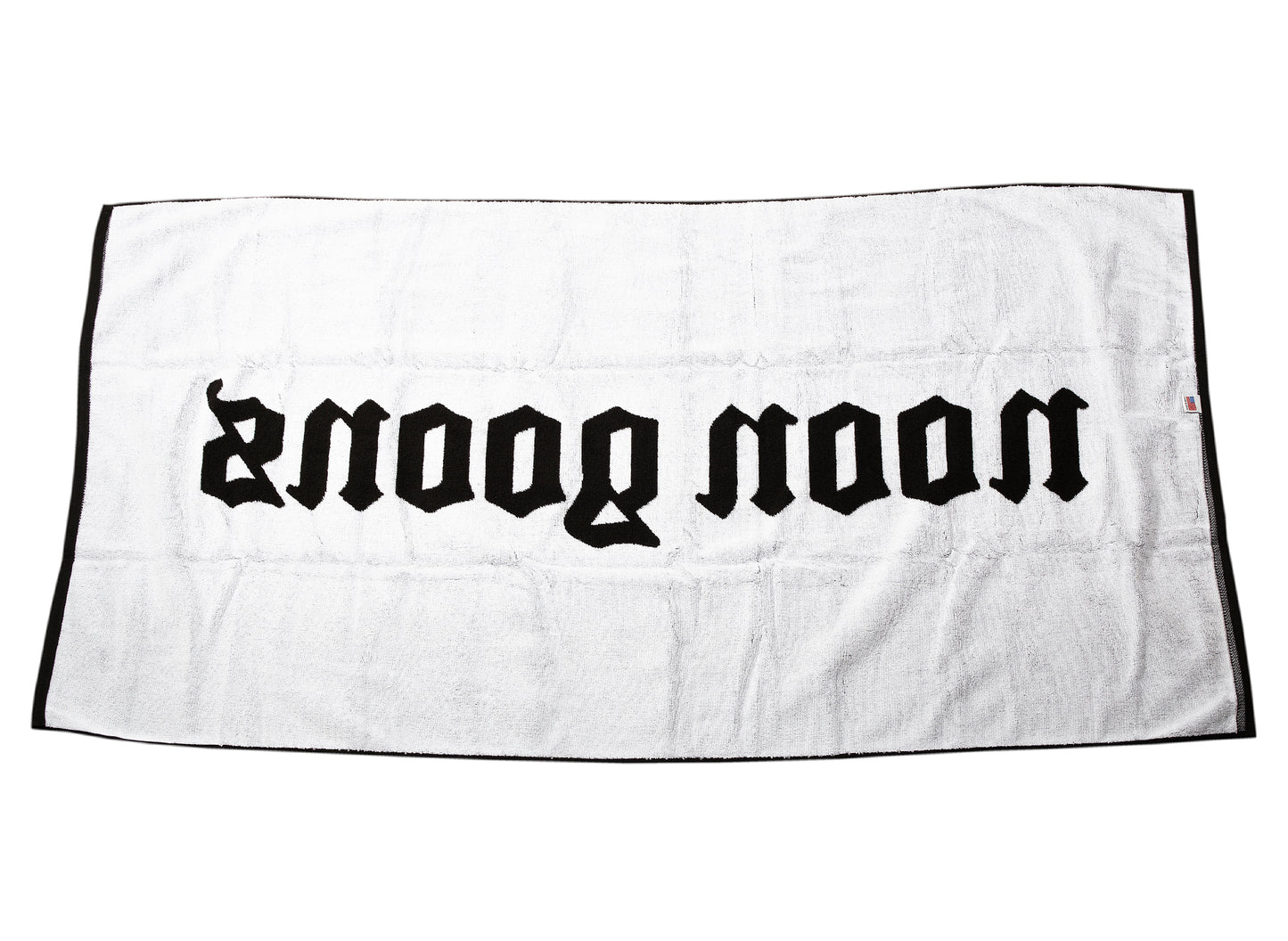 Noon Goons OE Badetuch in Schwarz