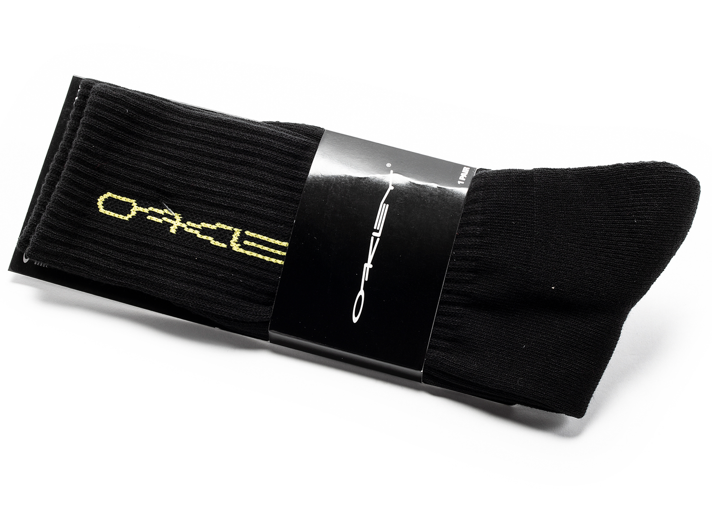 Oakley Definition Stretch Logo Socks in Blackout