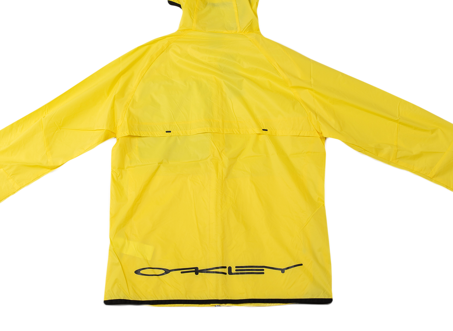 Oakley Stretch Logo Patch Packable Jacket in Radiant Yellow