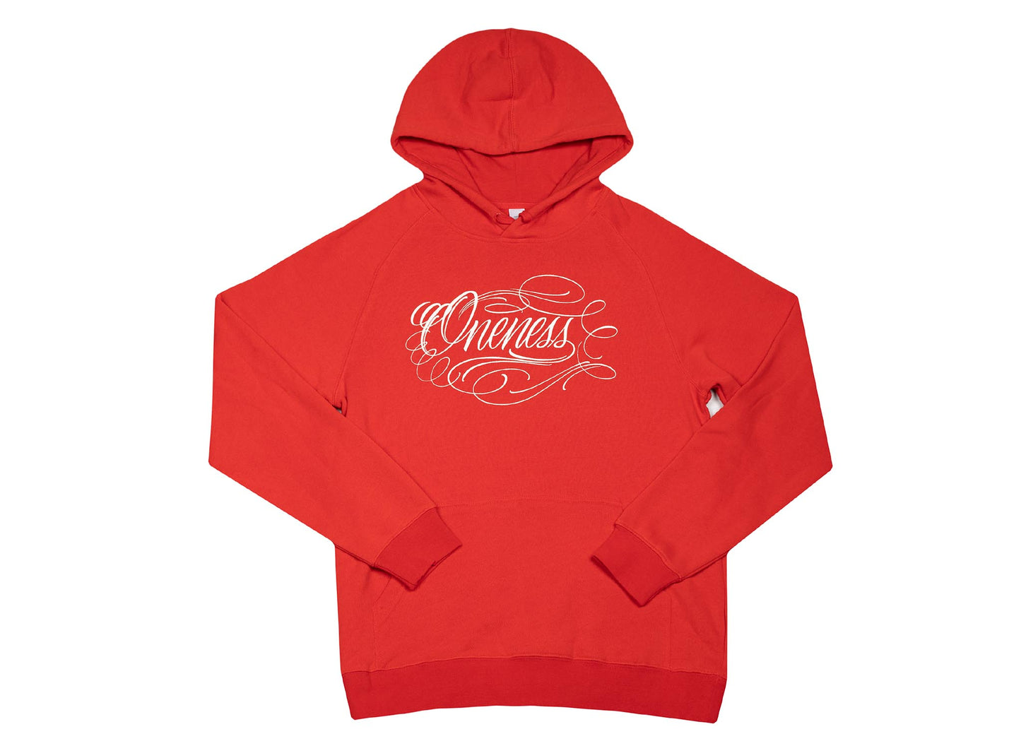 Oneness Script Logo Hoodie 'Red'