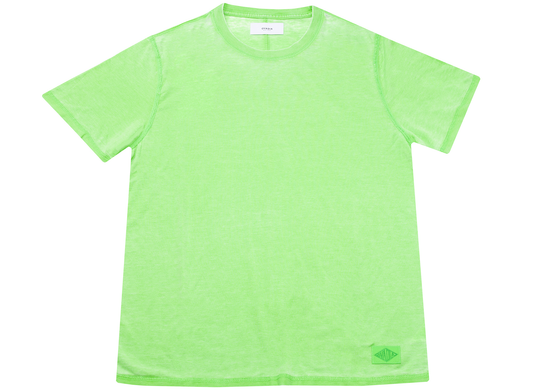 Ovadia & Sons Reverse Burnout Tee in Poison Green