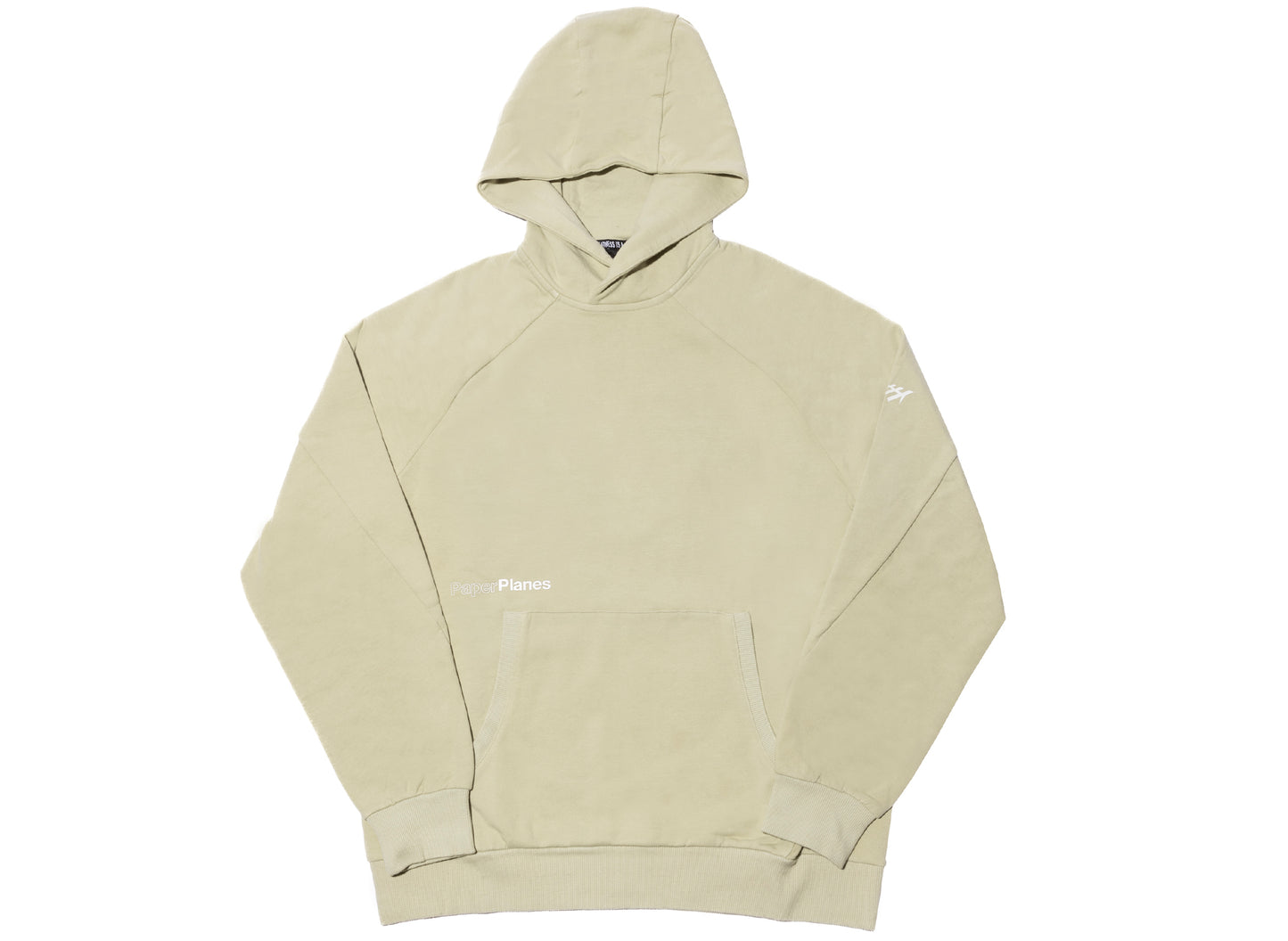 Paper Planes Advanced Garment Dye Hoodie in Sage