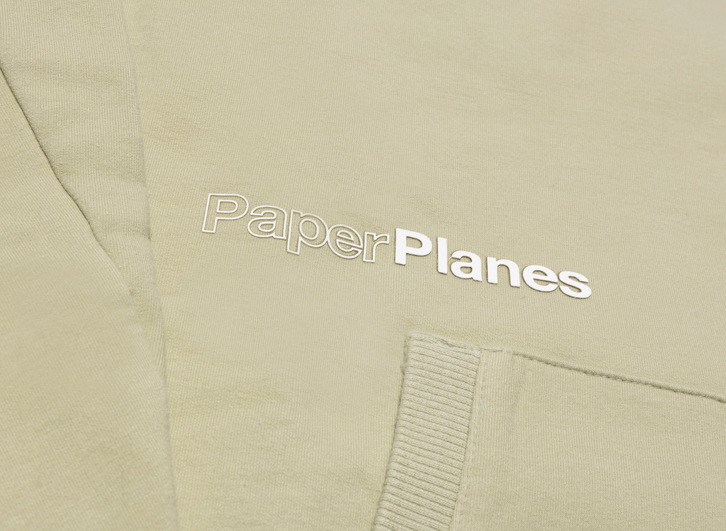 Paper Planes Advanced Garment Dye Hoodie in Sage