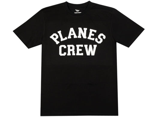 Paper Planes Crew Tee in Black