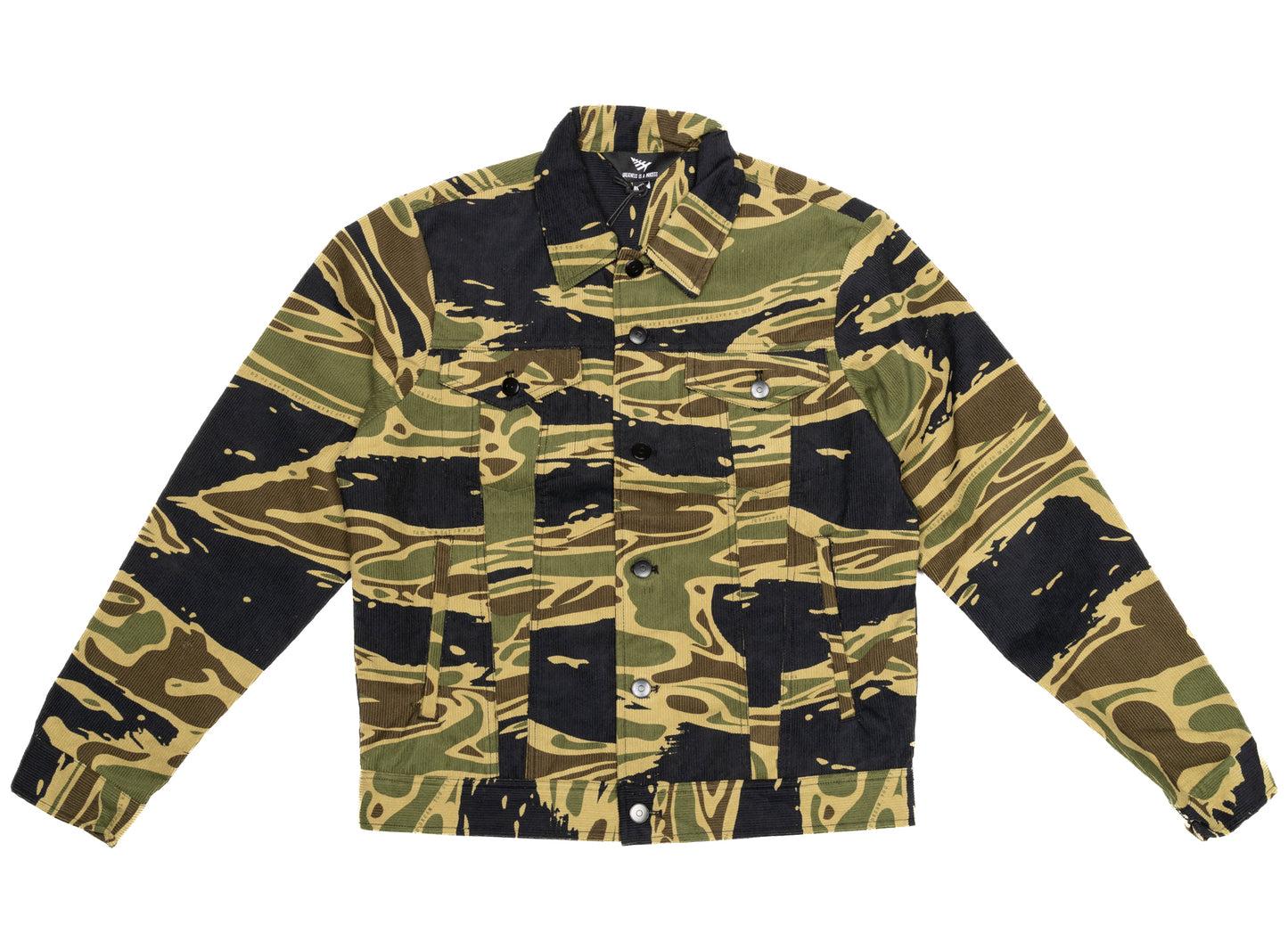 Paper Planes Eye of the Tiger Trucker Jacket