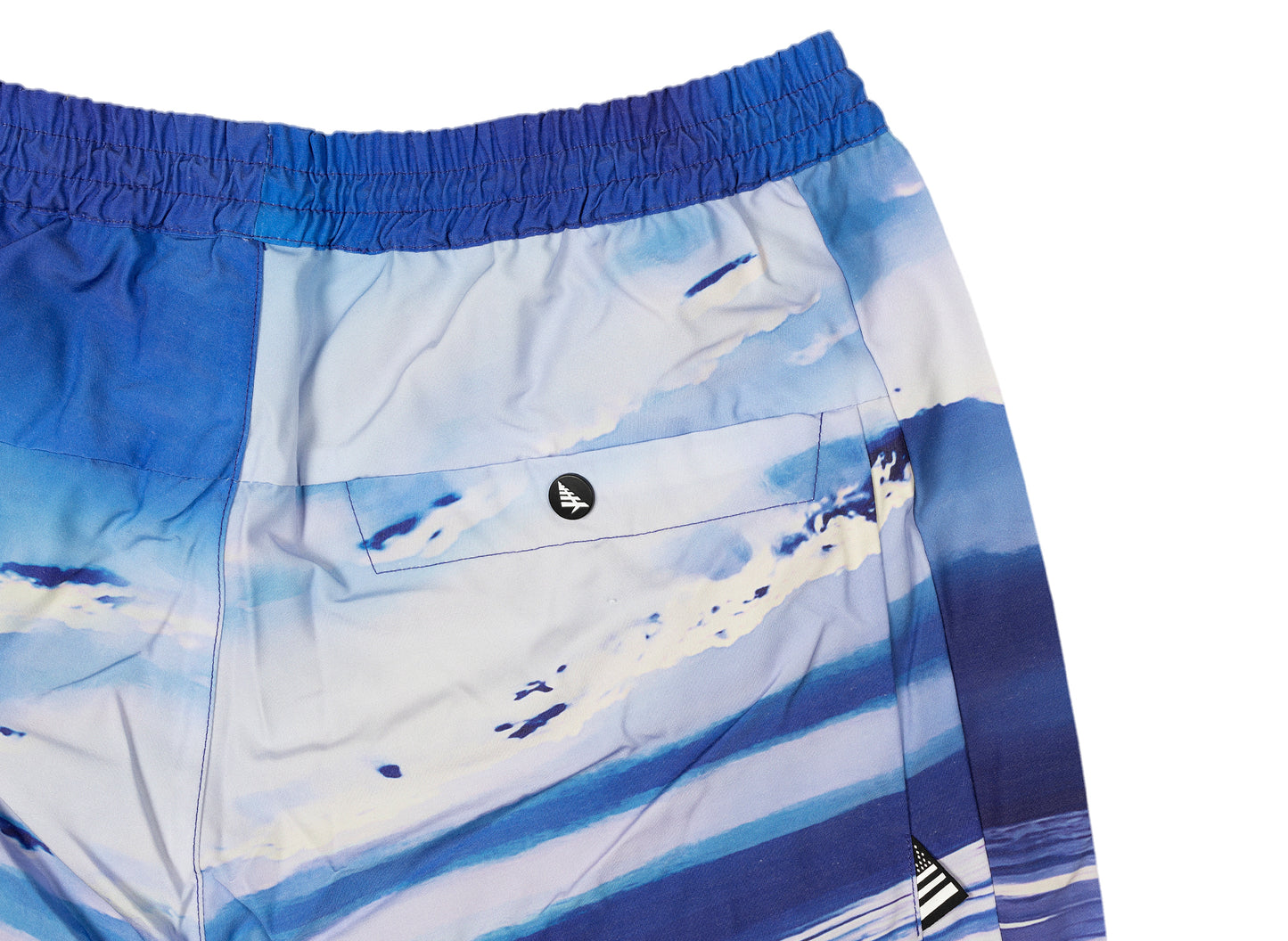 Paper Planes Ozone Cargo Shorts in Clear Sky