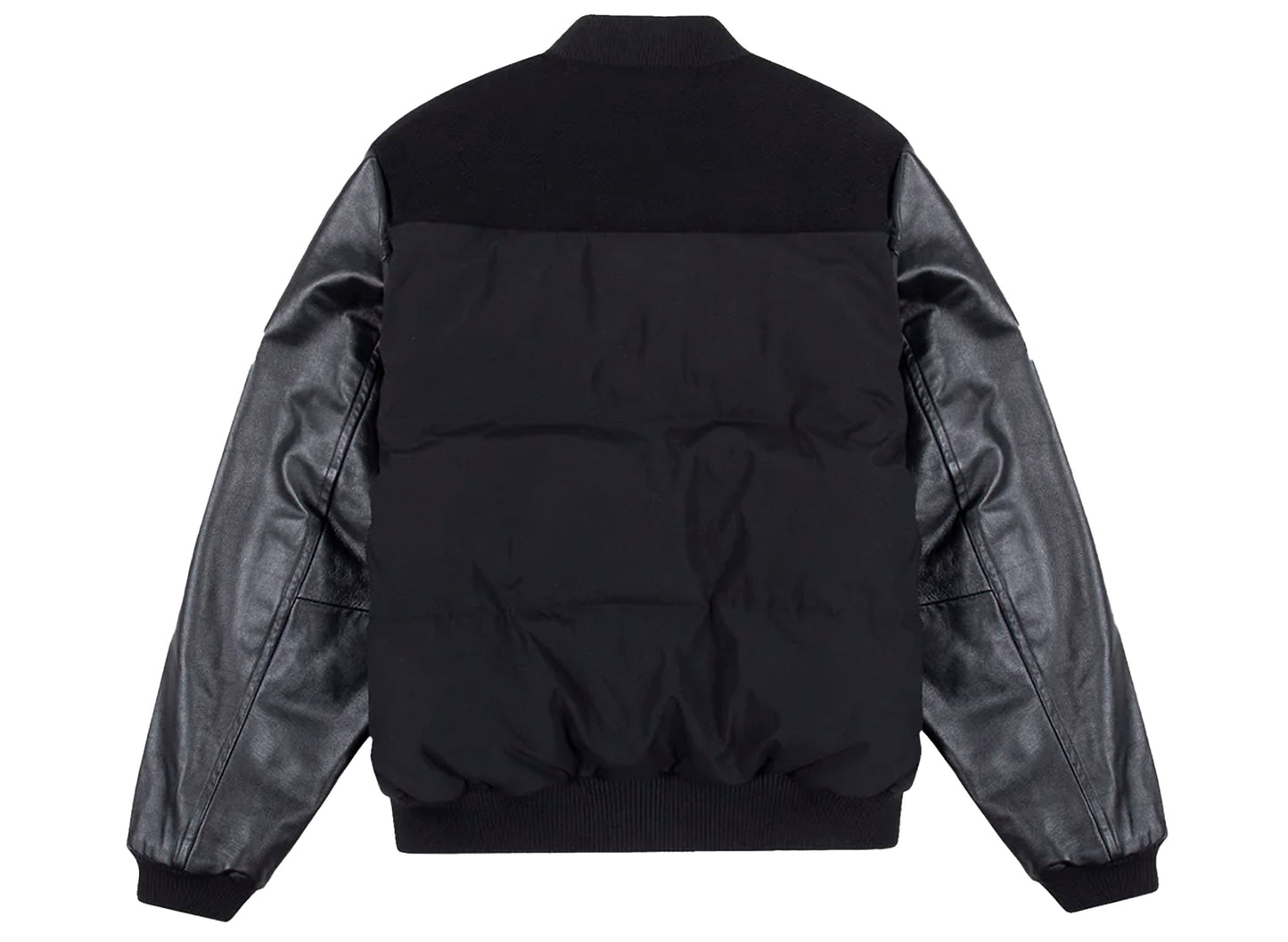 Paper Planes Varsity Jacket Triple Black - view 3