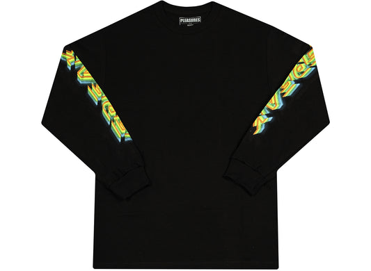 Pleasures Freak Long Sleeve T-Shirt in Black