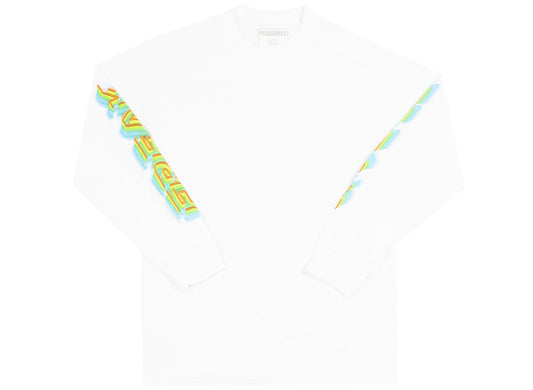 Pleasures Freak Long Sleeve T-Shirt in White