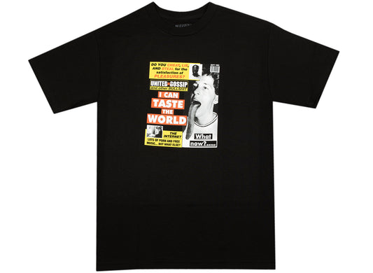 Pleasures Gossip T-Shirt in Black