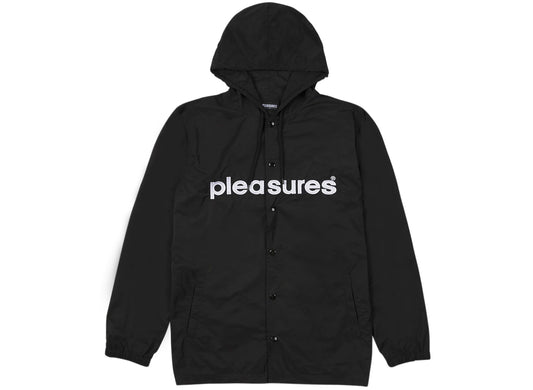 Pleasures Keys Coaches Jacket in Black