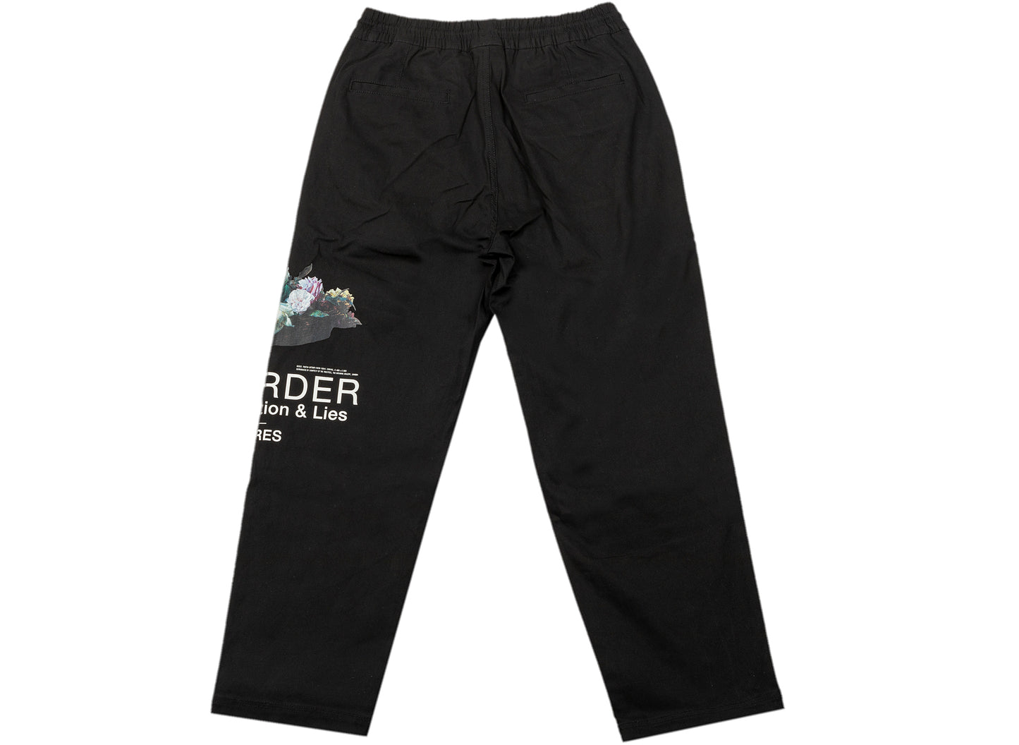 Pleasures Power Beach Pants in Black