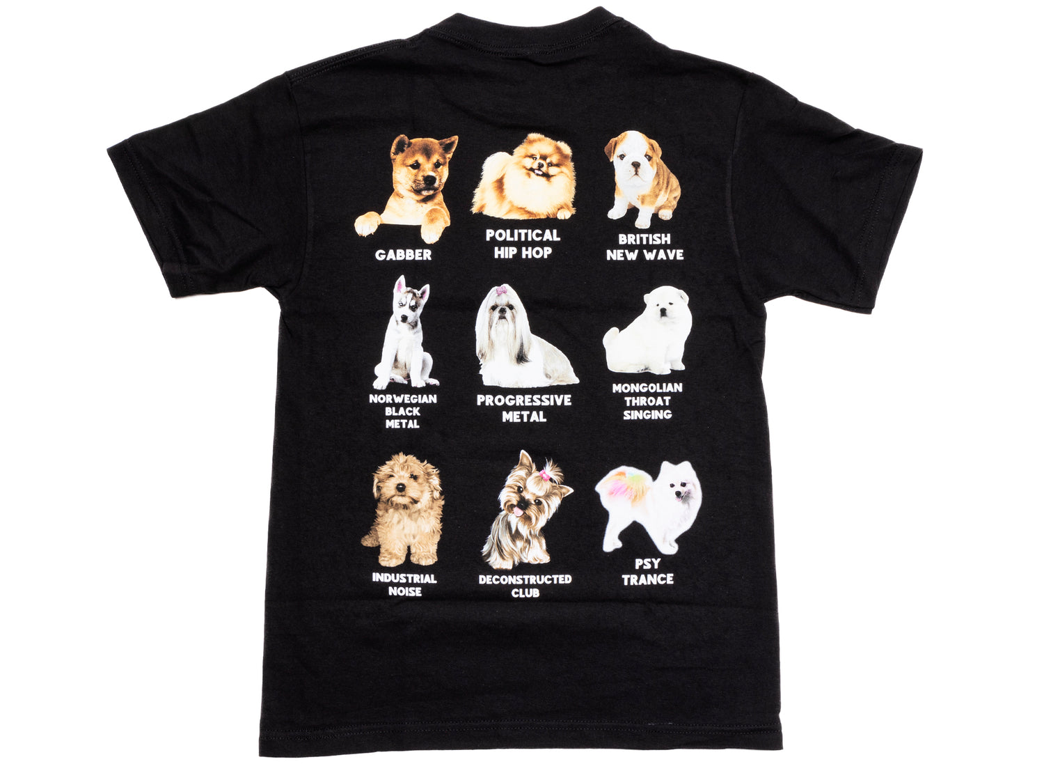 Pleasures Puppies Tee in Black - view 2