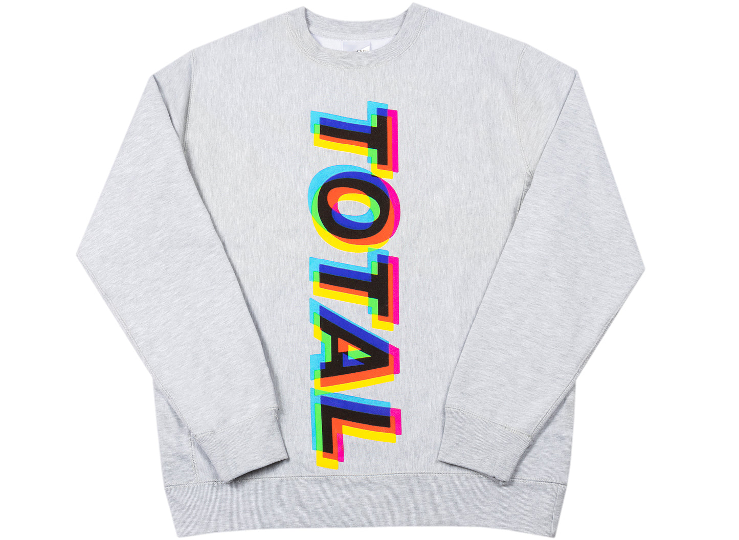 Pleasures Total Premium Crewneck in Heather Grey