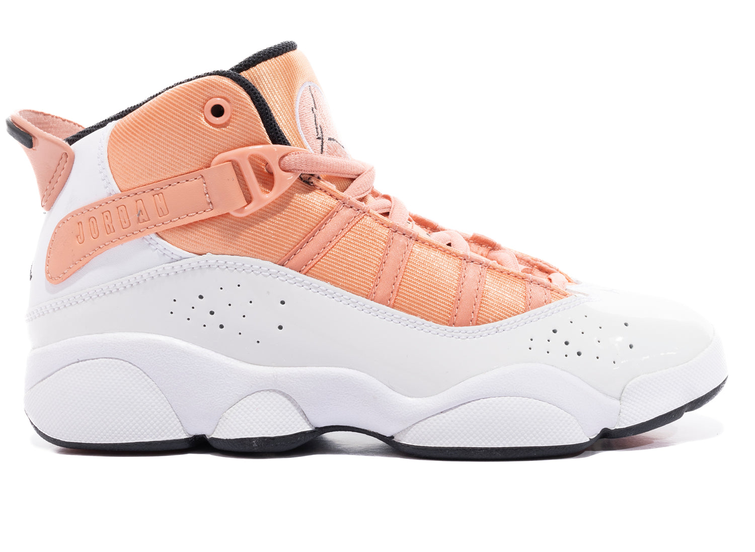PS Jordan 6 Rings in Light Madder Root / White / Black