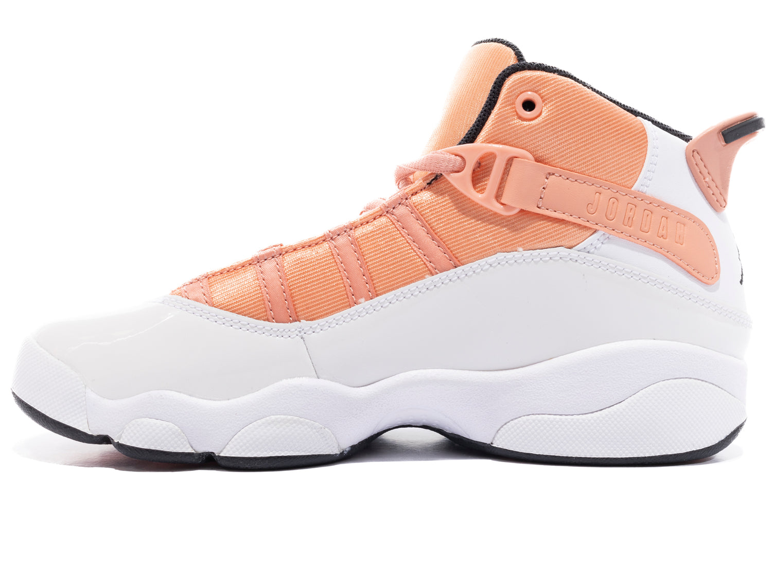 PS Jordan 6 Rings in Light Madder Root / White / Black - view 3