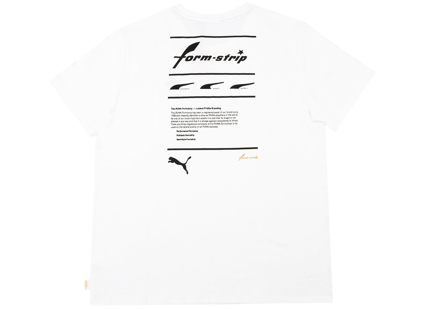 Puma Dassler Legacy Graphic Tee in Puma White