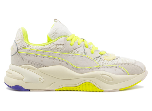 Puma RS-2K Future Mutants Men's Shoes in Whisper White / Fizzy Yellow